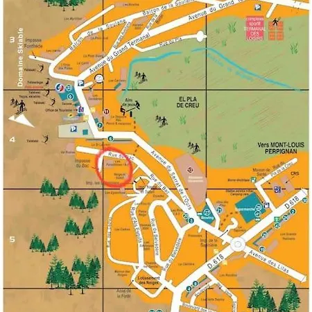 Pyrenees 2000 4 Pers. Apartman Bolquere Pyrenees 2000